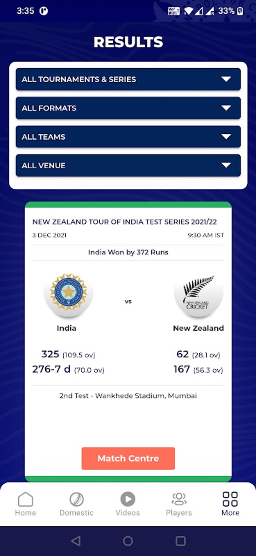 BCCI APK for Android