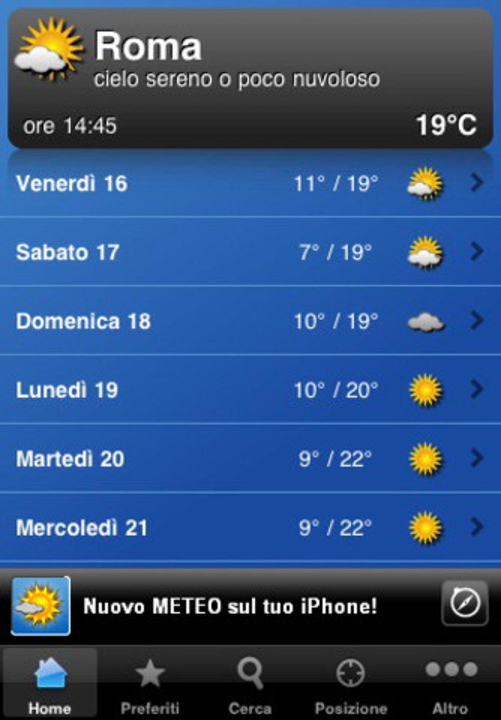 Meteo - By ILMeteo.it Per IPhone - Download