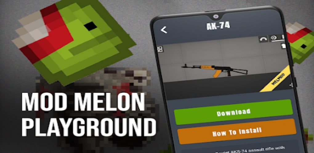 Download melon playground mod menu android on PC