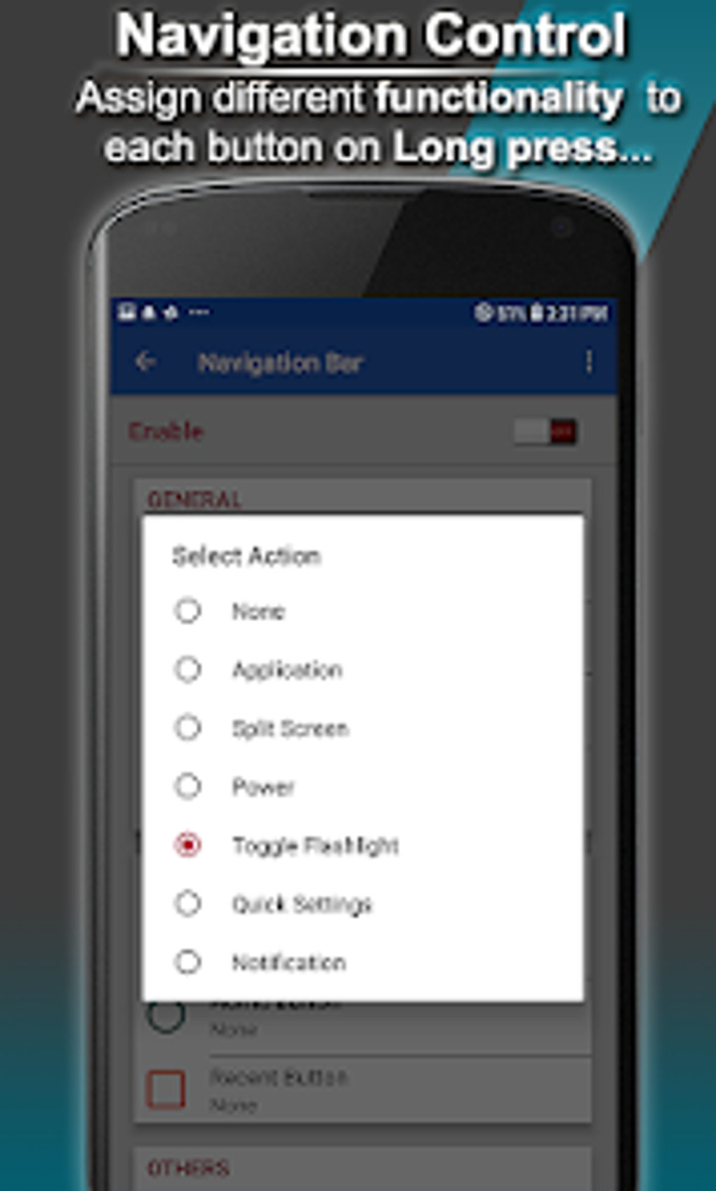 Navigation Bar - Back Recent для Android — Скачать