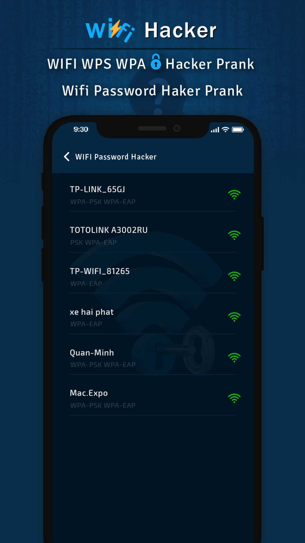 WiFi Hacker - WIFI Hacker Prank для Android — Скачать