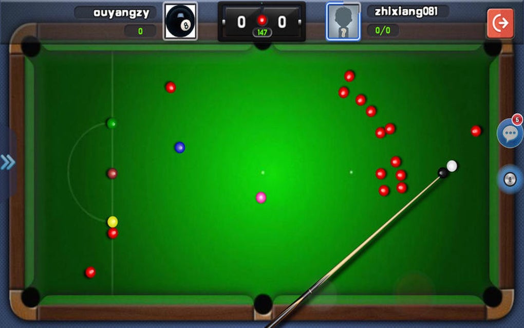 Snooker-online multiplayer snooker game! no Steam