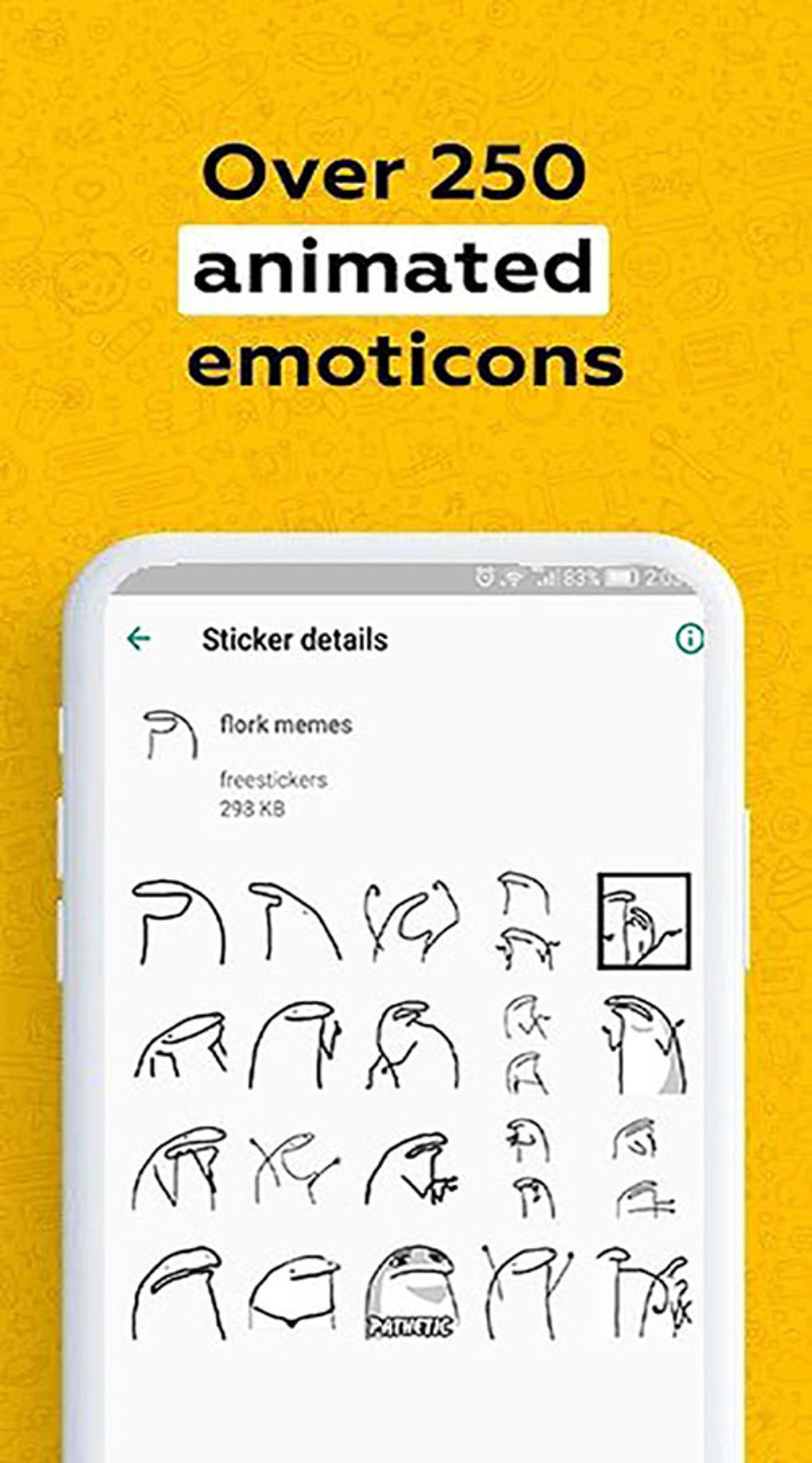 Flork Stickers memes WASticker for Android - Free App Download