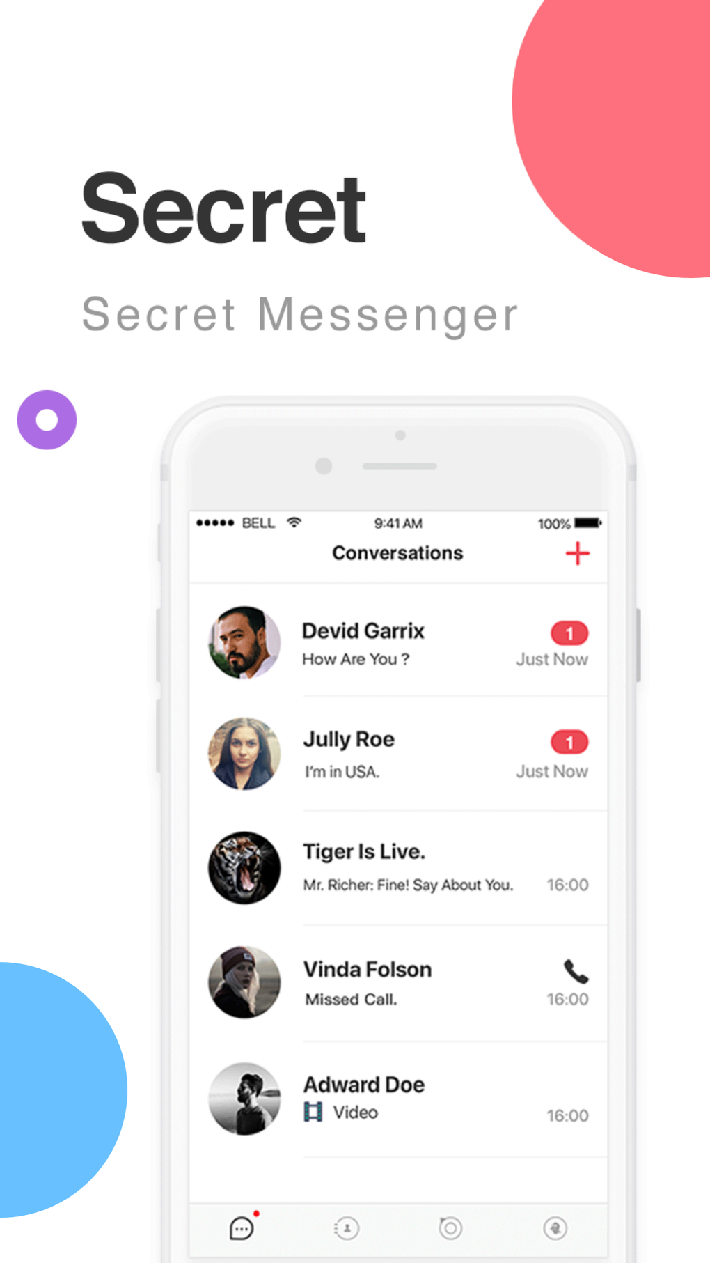 Secret Messenger для iPhone — Скачать