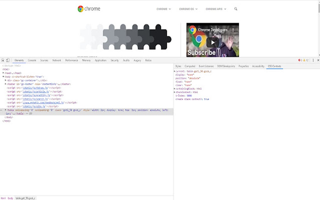 CSS Context For Google Chrome Extension Download CSS Context For Google Chrome Extension Download