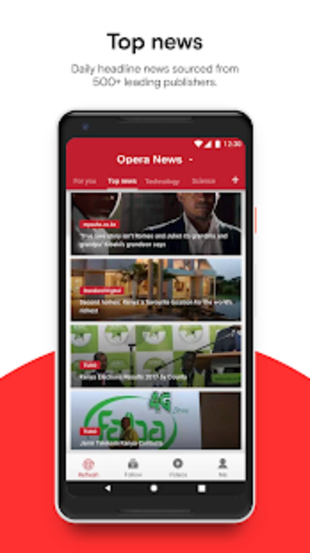 Opera News: breaking & local – Apps no Google Play