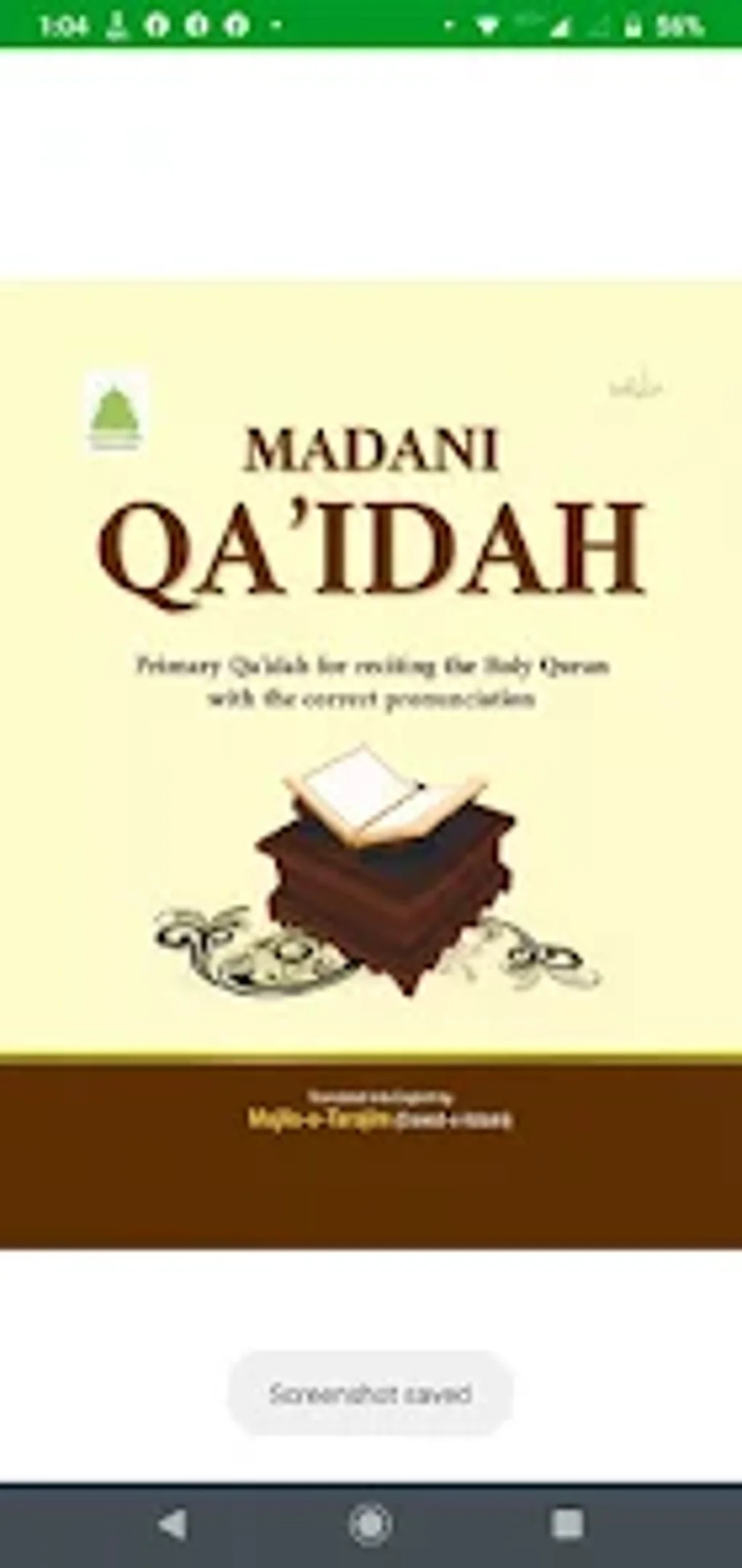 Madani Qaida English Classic para Android - Download