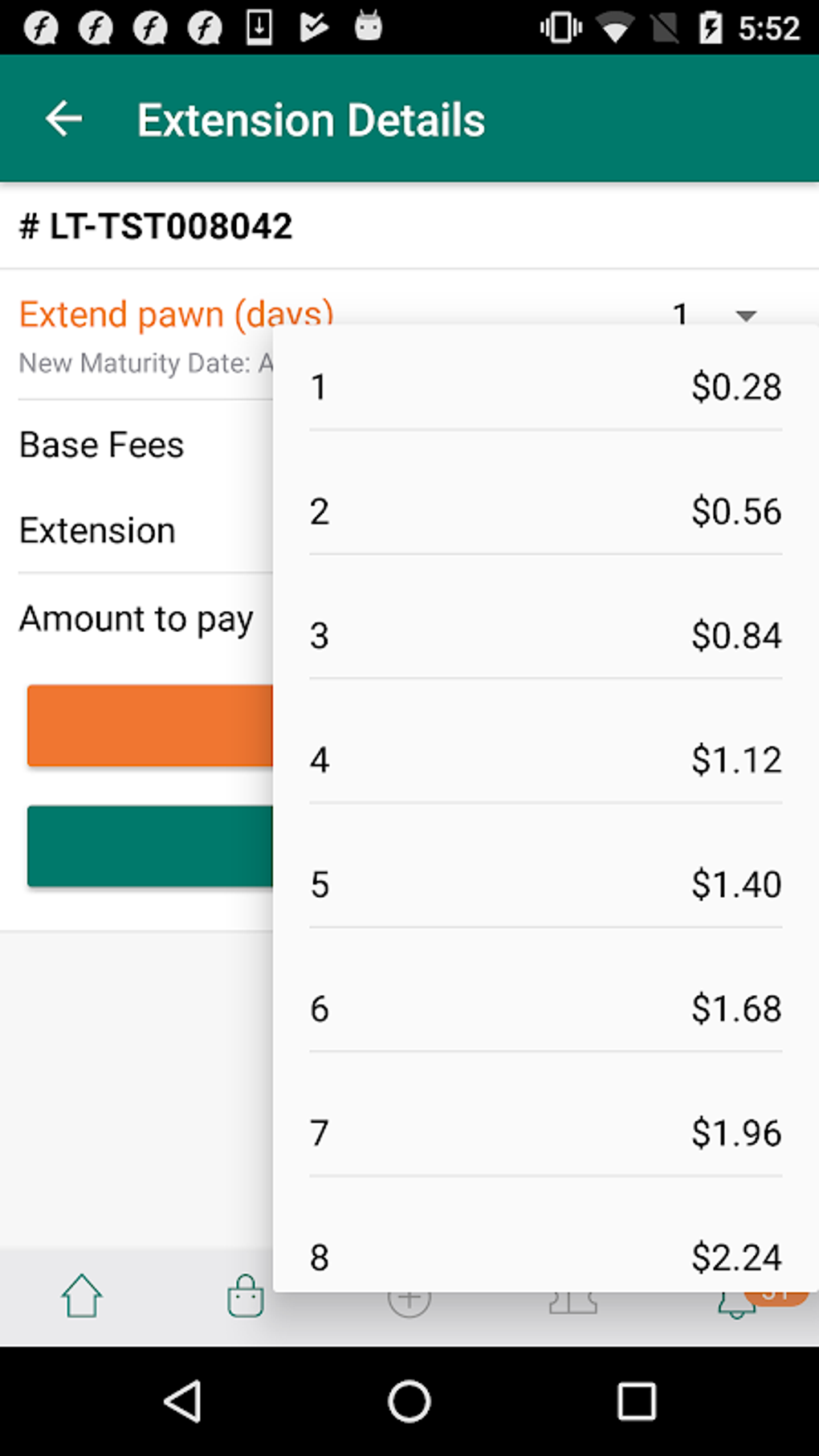 MobilePawn – Pay and Extend Online