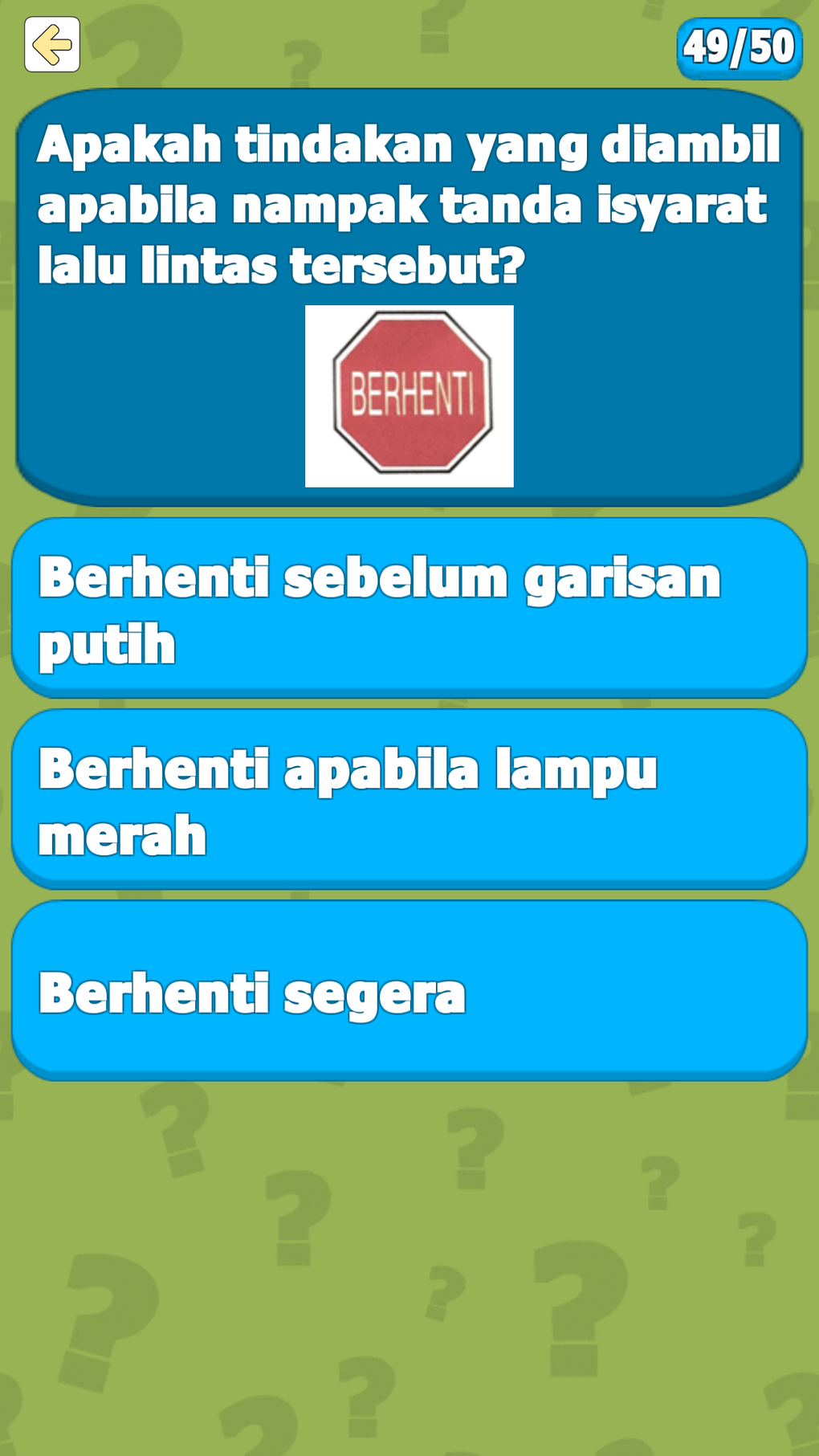 Ujian kpp lesen memandu iphone 