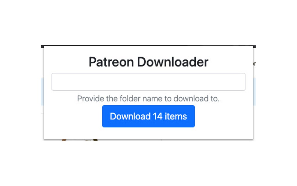 Patreon downloader