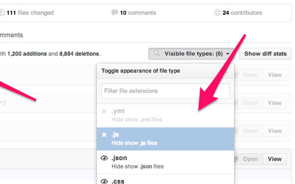 Github diff helper for Google Chrome - Extension Download