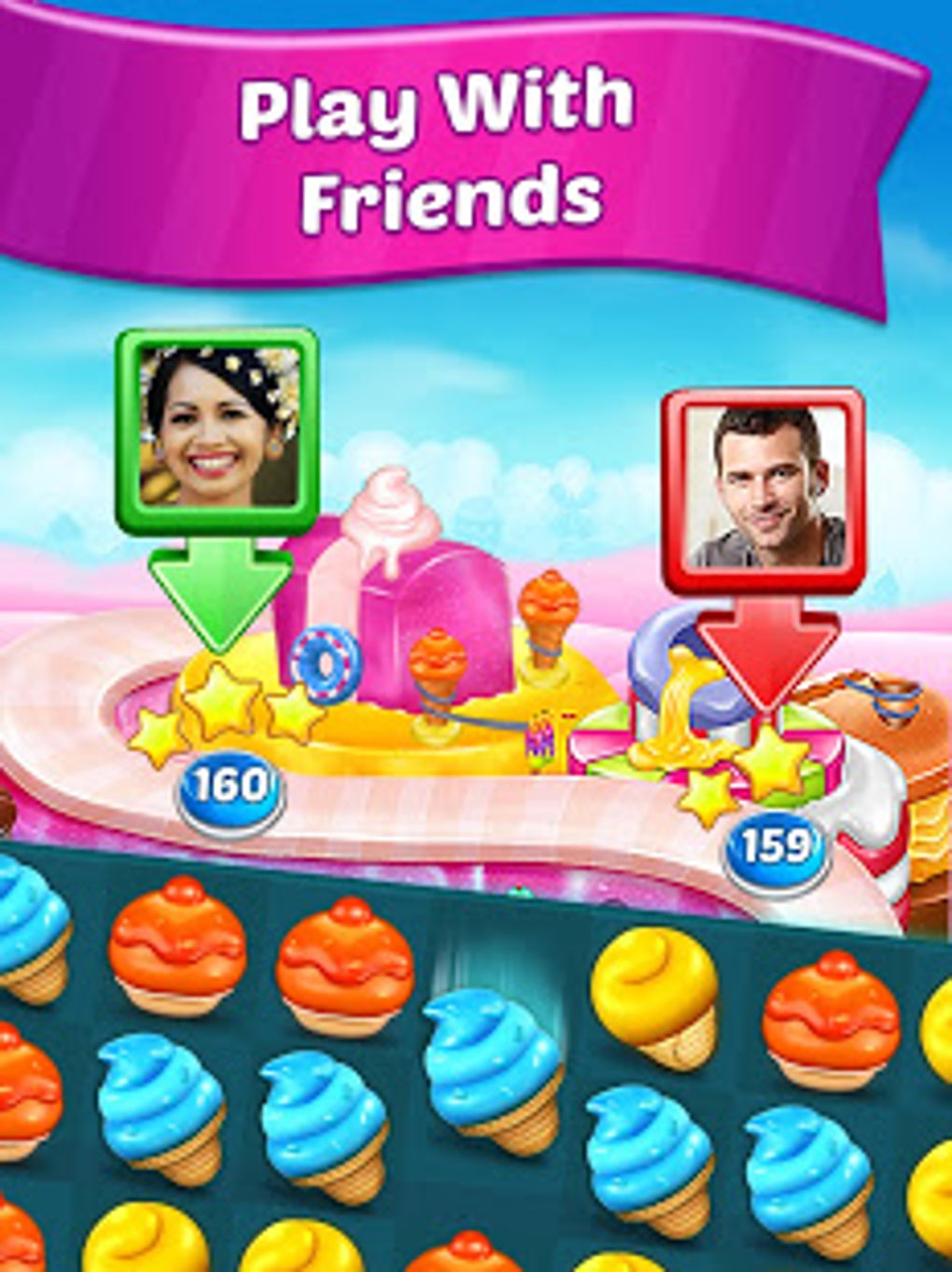 Ice Cream Paradise: Match 3 – Apps no Google Play