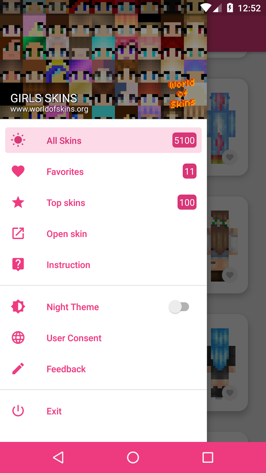 Girls Skins for Minecraft PE APK para Android - Descargar