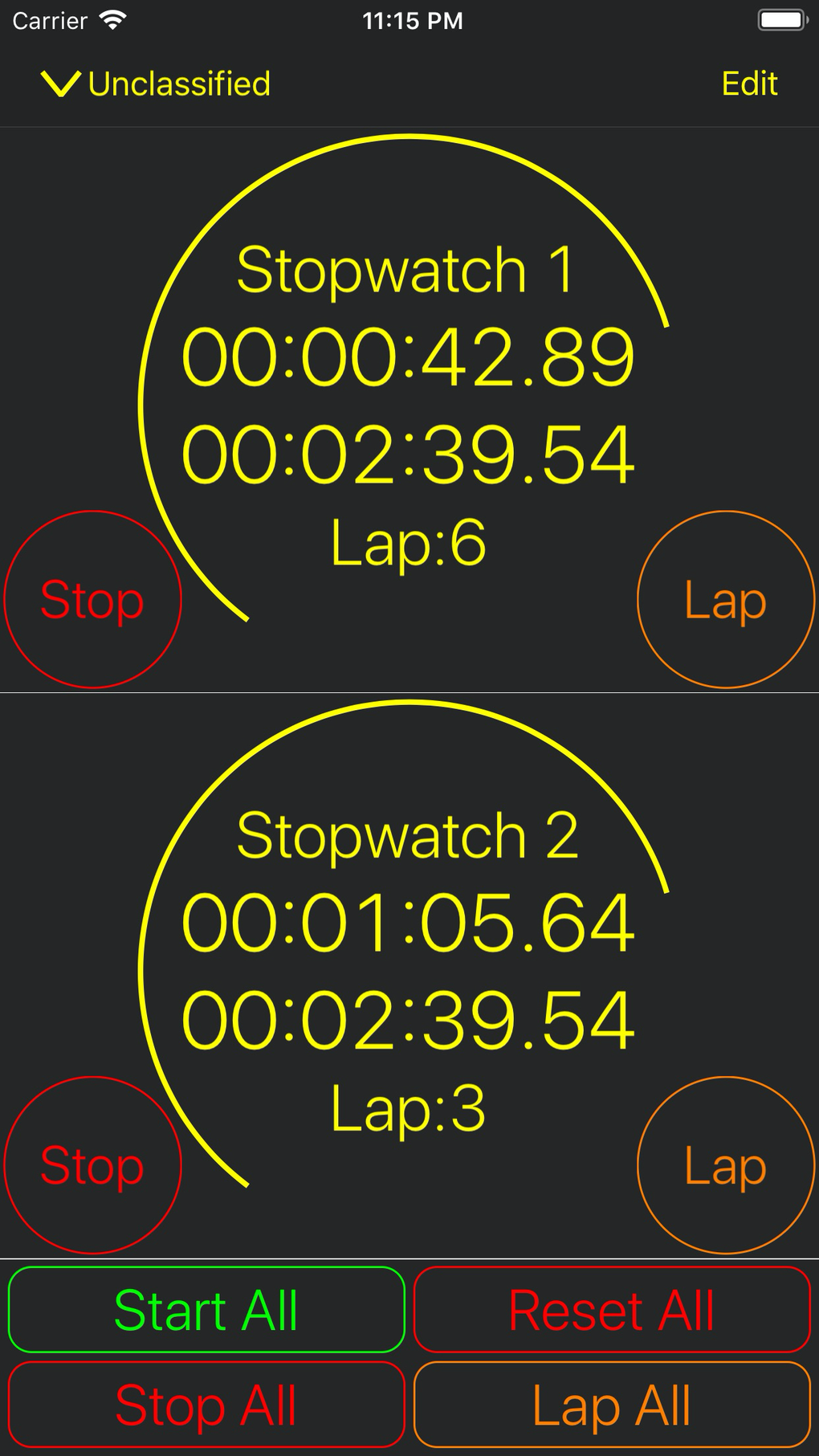 Synchronized Stopwatch For IPhone Download Synchronized Stopwatch For IPhone Download