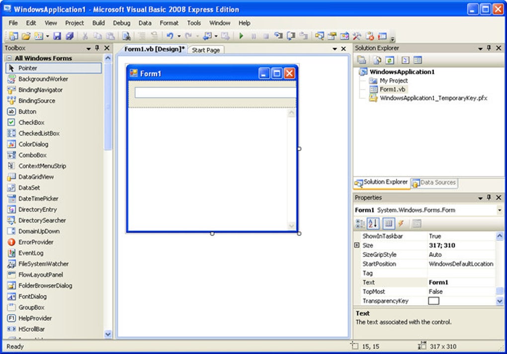 visual basic is