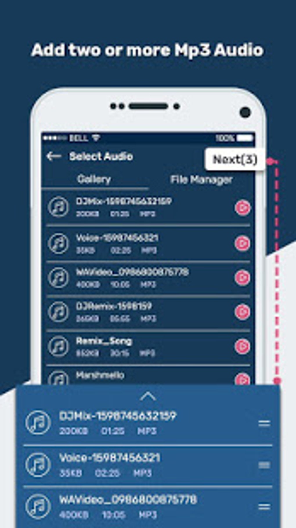 Music Editor Trim Cut Merge Convert to Mp3 for Android Download