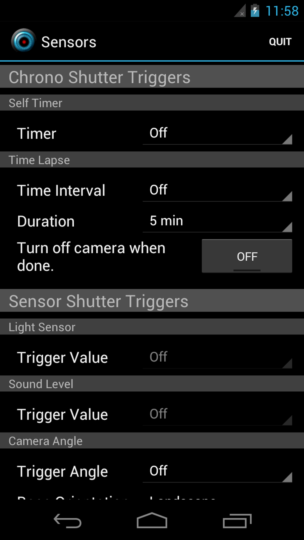 Sensor Camera APK For Android Download