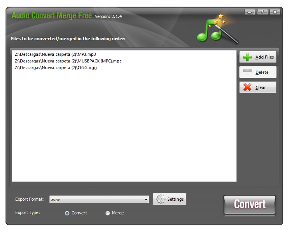 Audio Convert Merge Free ndir