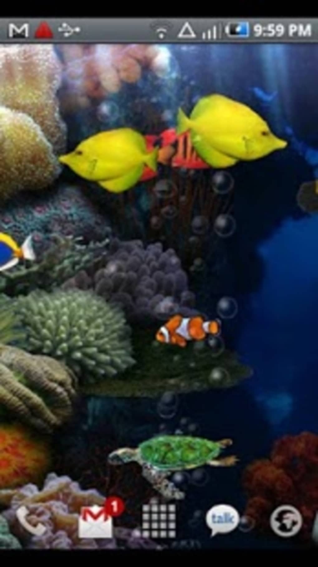 3D Aquarium Live Wallpaper HD 1.8.5 Android - Tải
