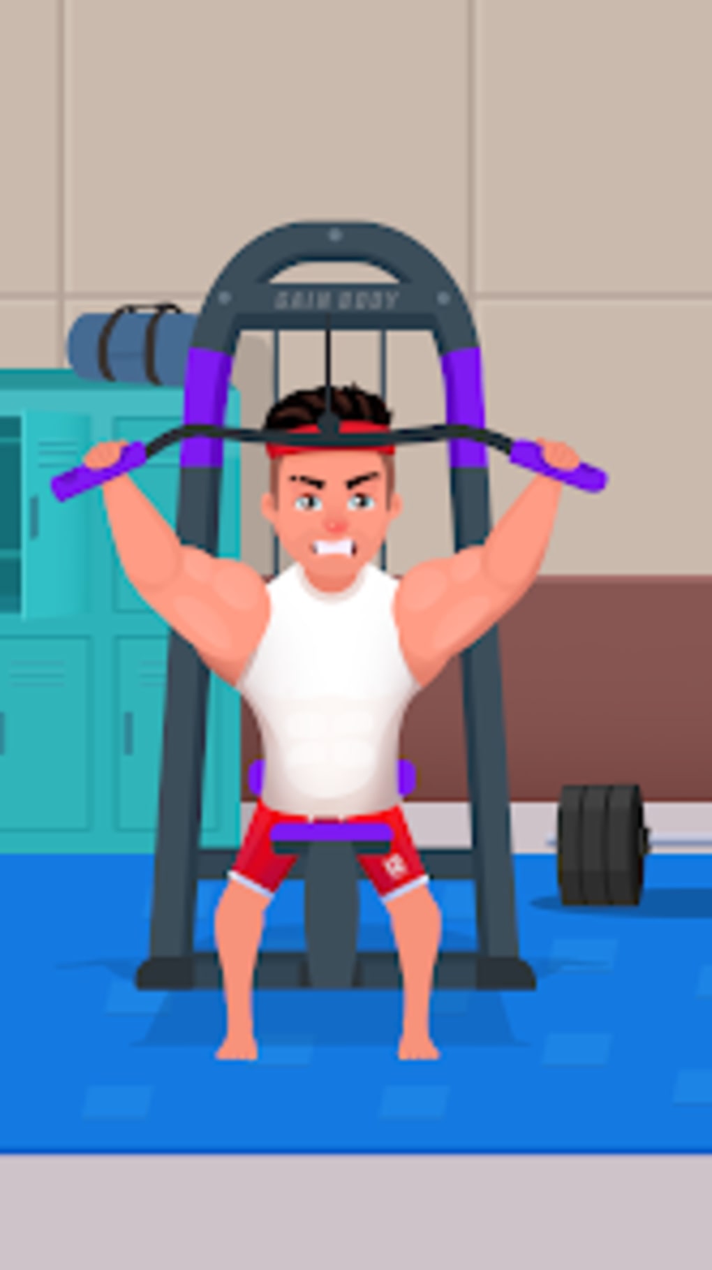 Roblock Gym Clicker Lifting mobile android iOS apk download for