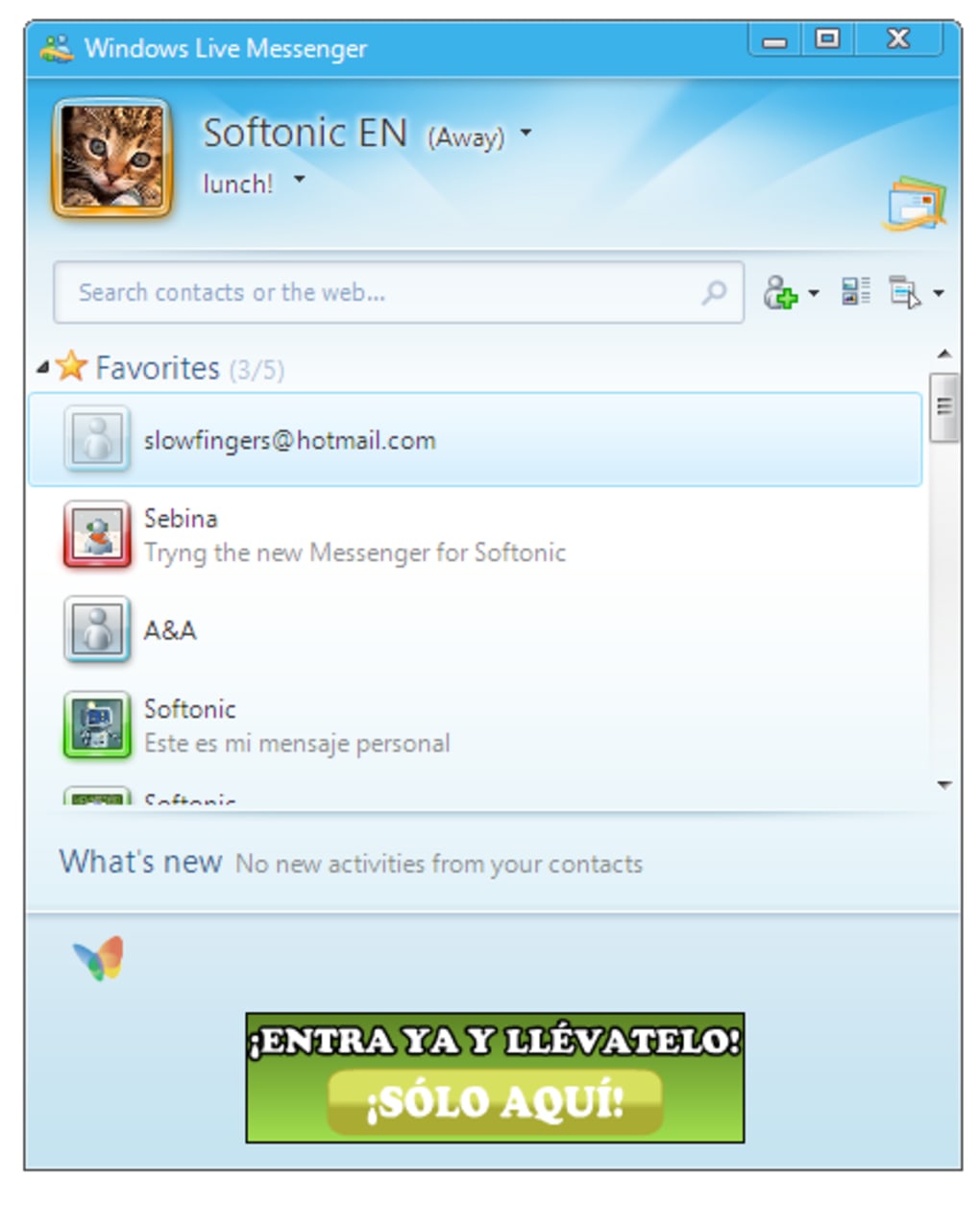 free windows live messenger download