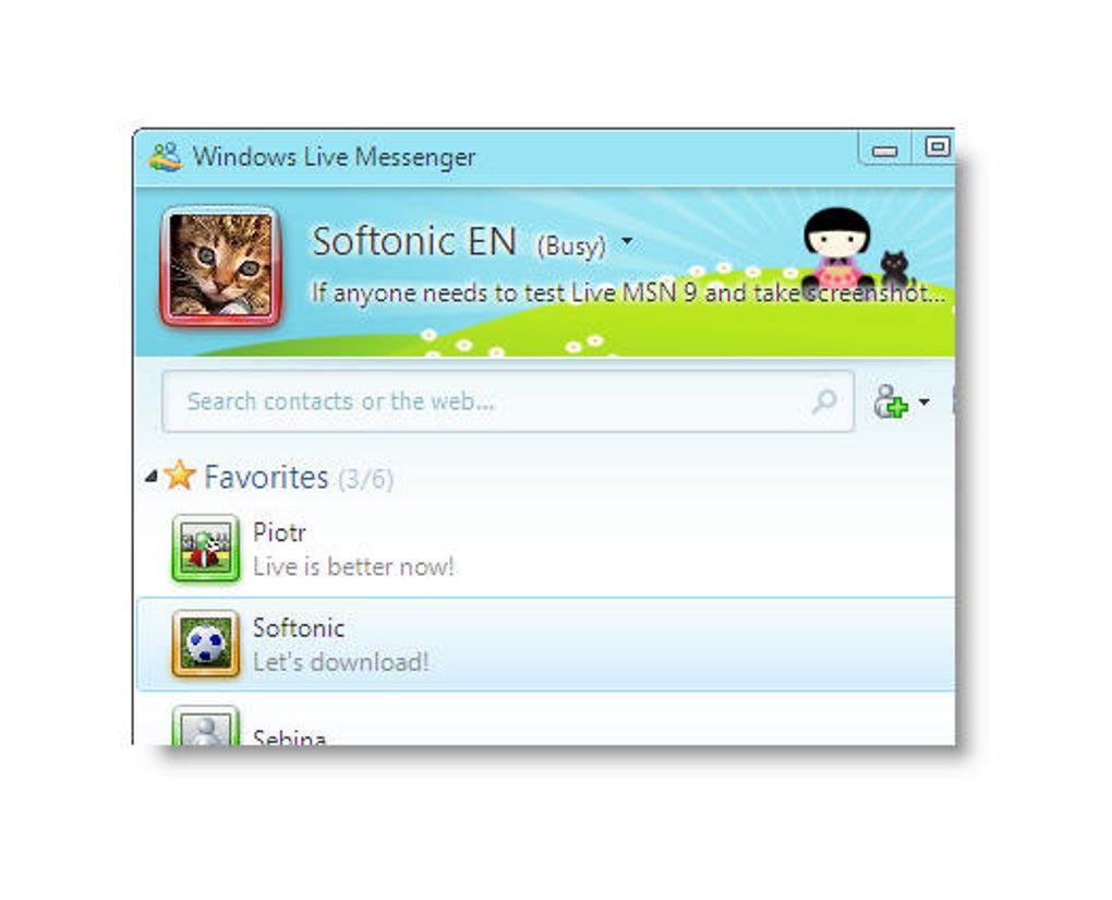 how to download msn messenger chat