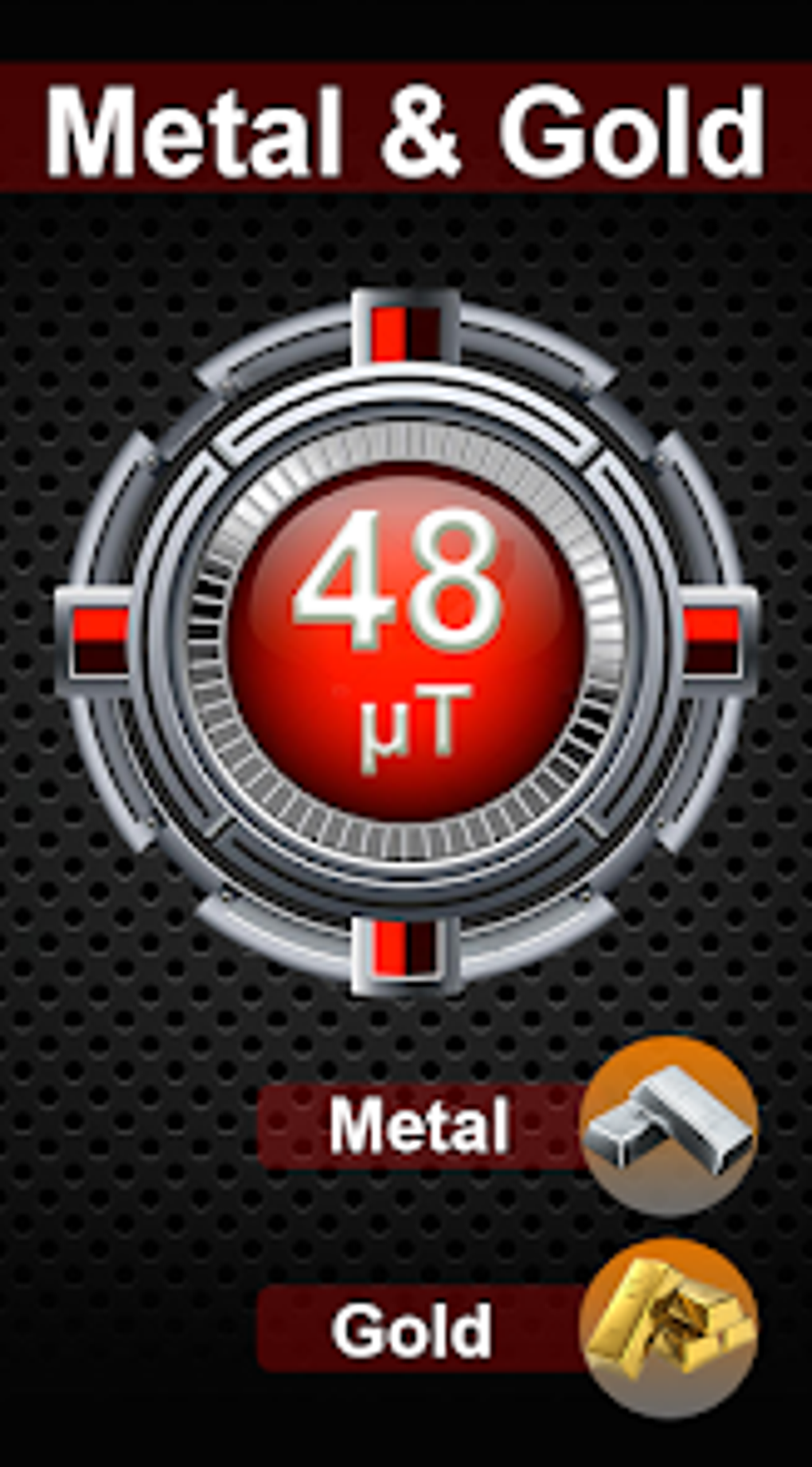 Metal detector Gold tester for Android Download
