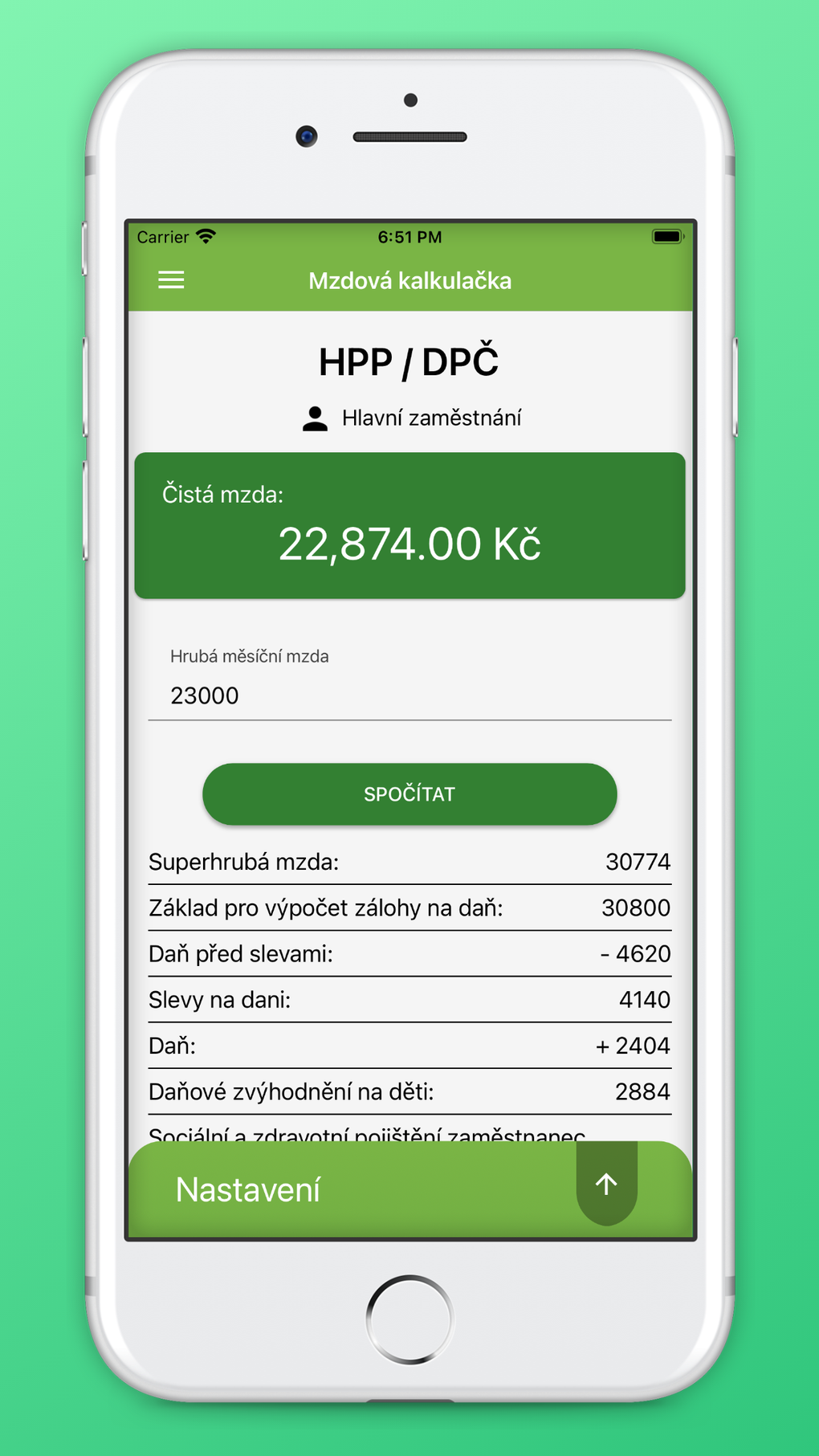 Mzdov Kalkula ka For IPhone Download