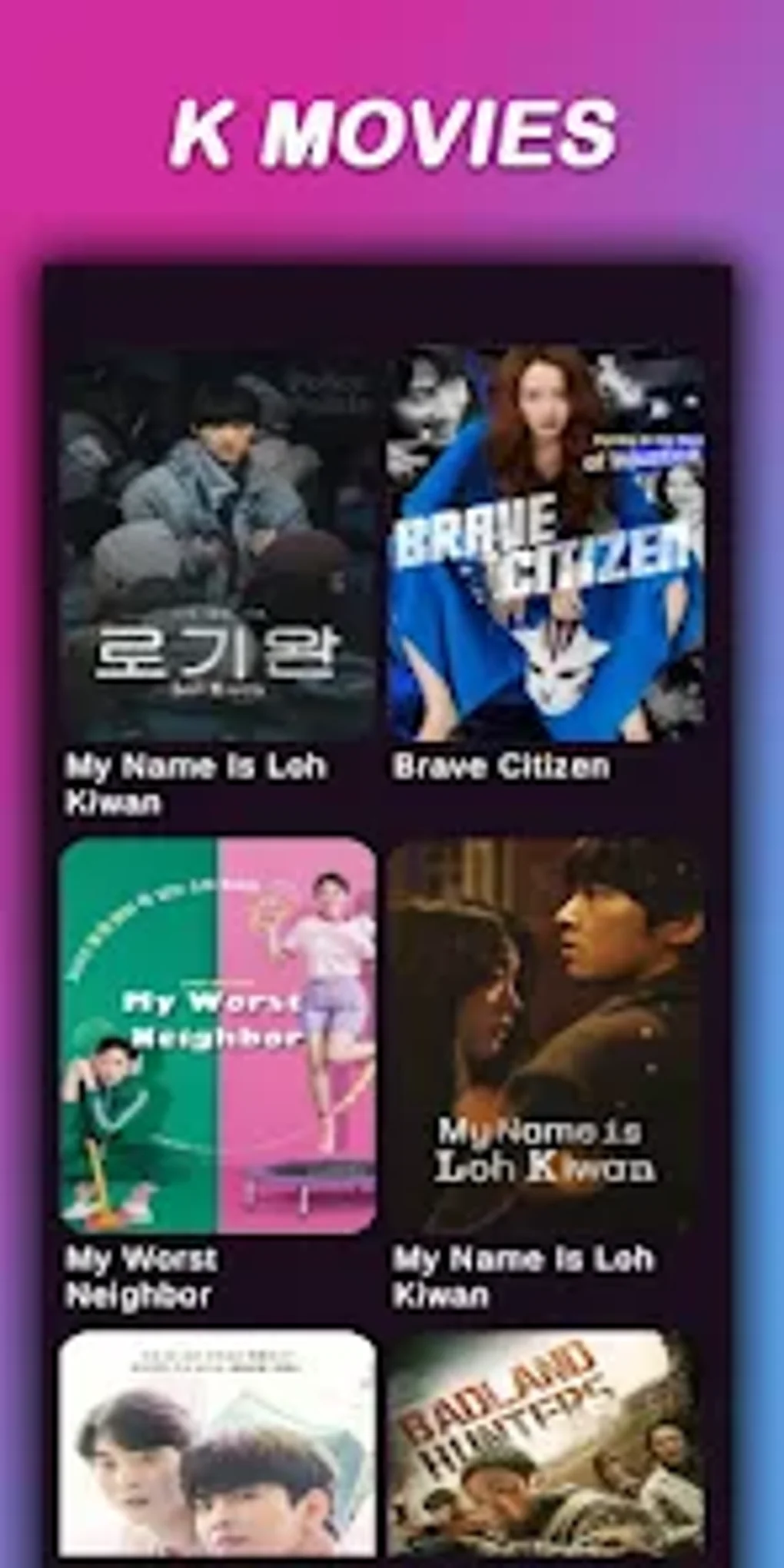 Android için Korean Drama - Kdramas Eng Sub - İndir