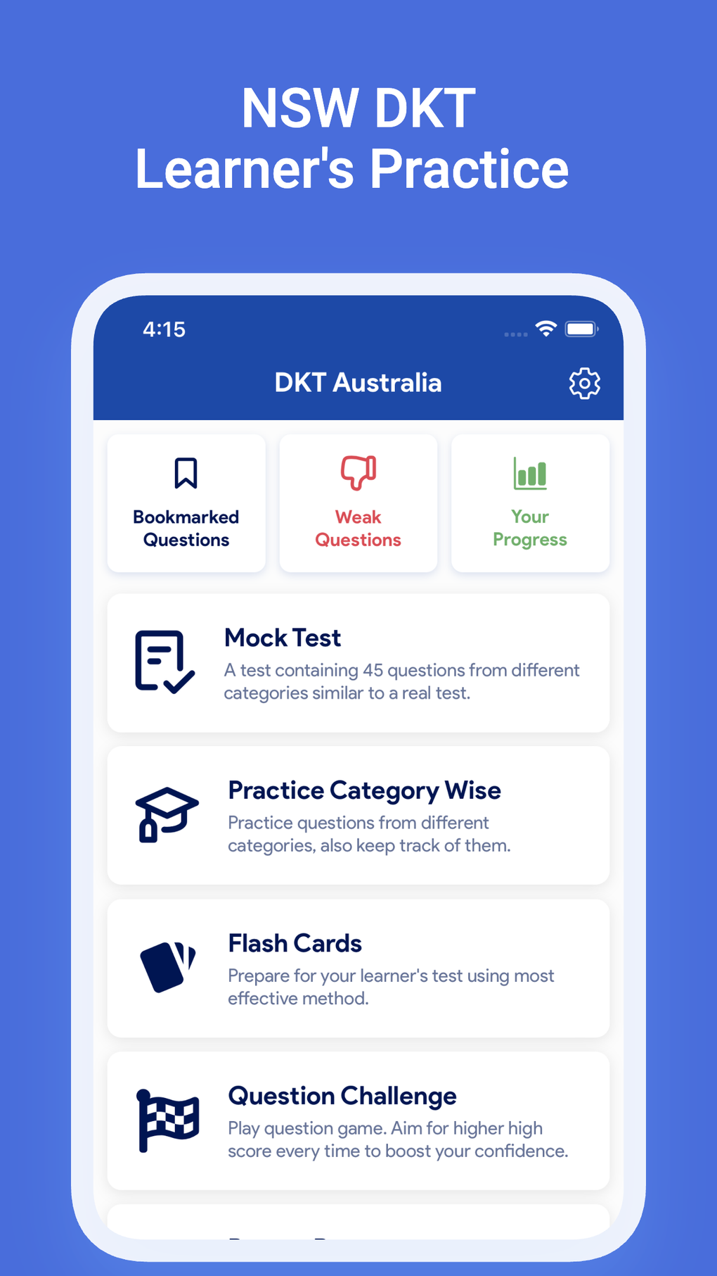 NSW DKT Learners Test Practice For IPhone - Download