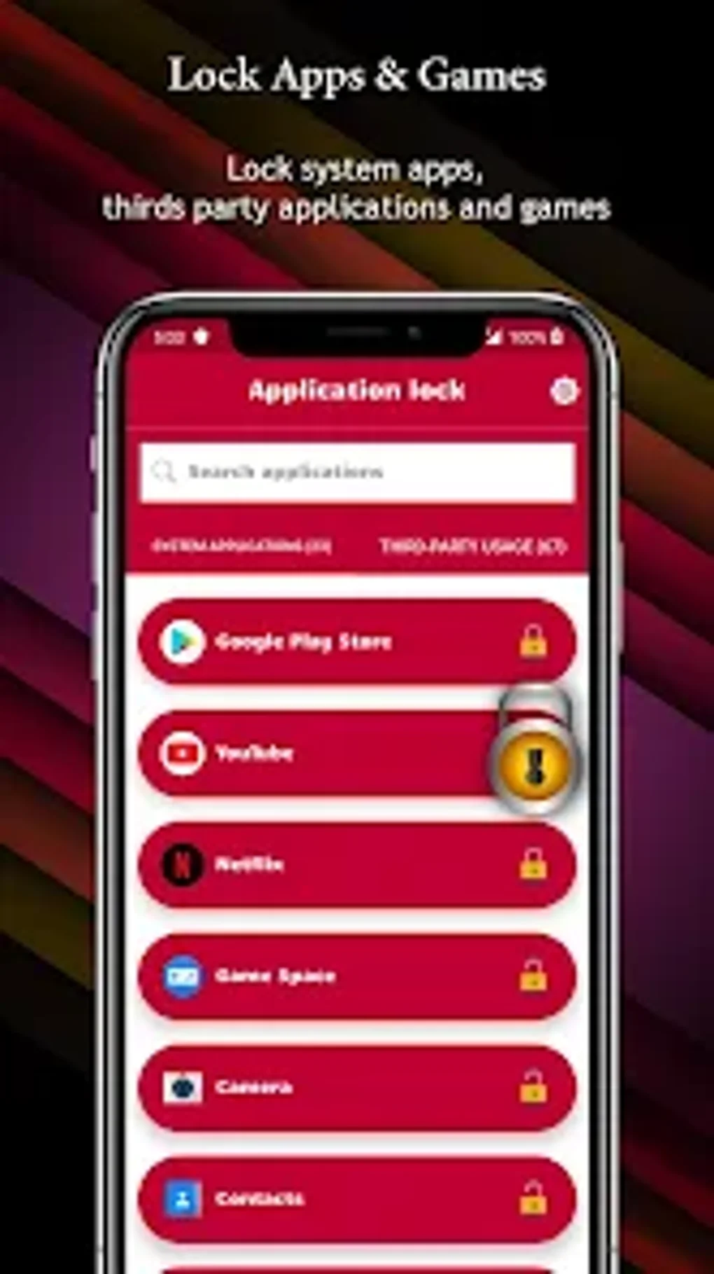 Game Lock - App Lock Chat Loc для Android — Скачать