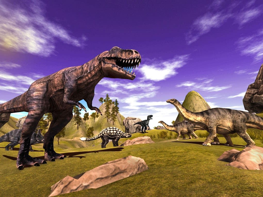 Baixe o Simulador de dinossauro 3d MOD APK v1.7 para Android