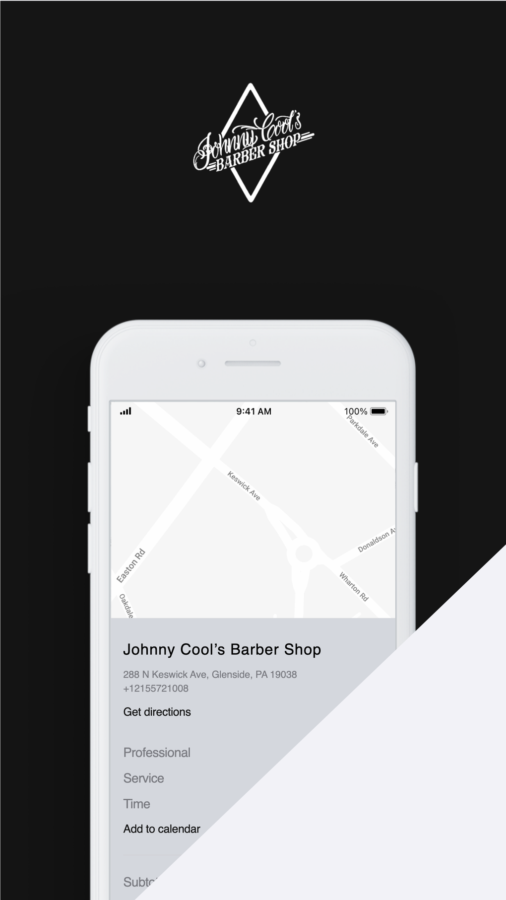 Johnny Cools Barber Shop для iPhone — Скачать