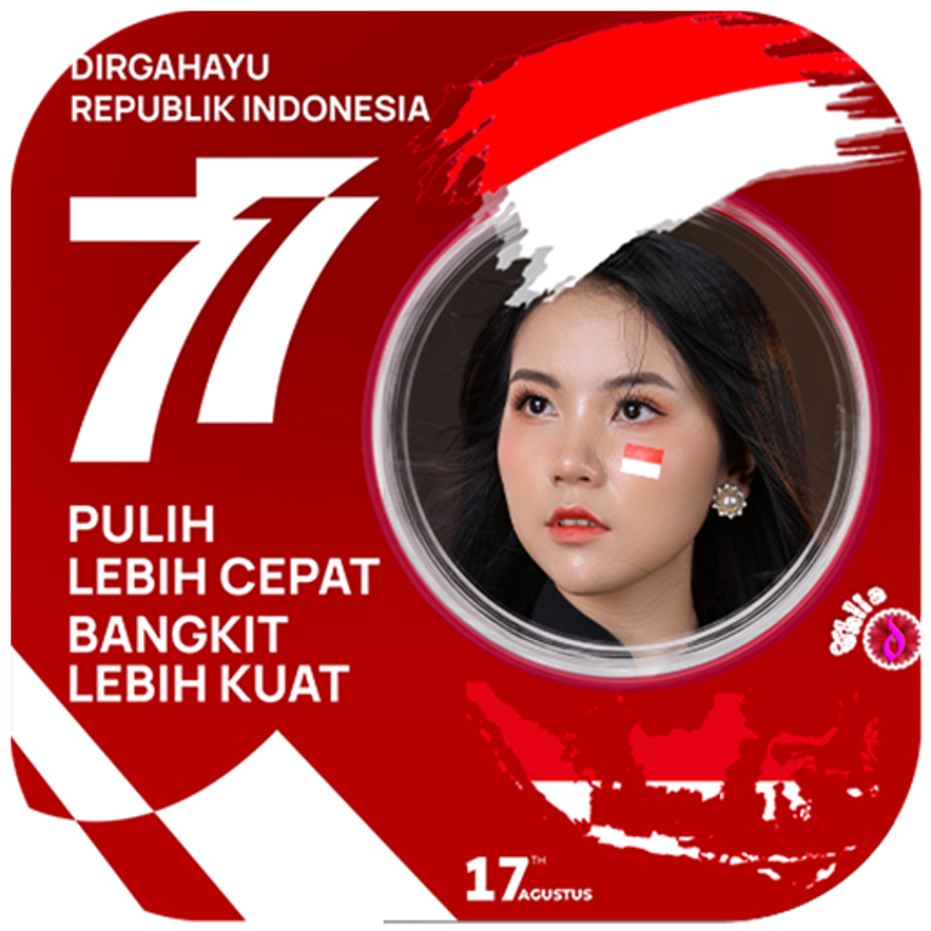 Bingkai 17 Agustus 2022 HUT RI for Android Download