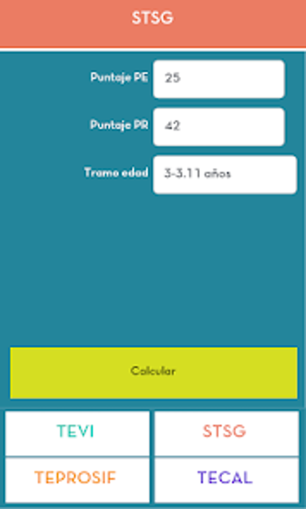 Android I in Fonoaudiolog a TEL Calculator ndir