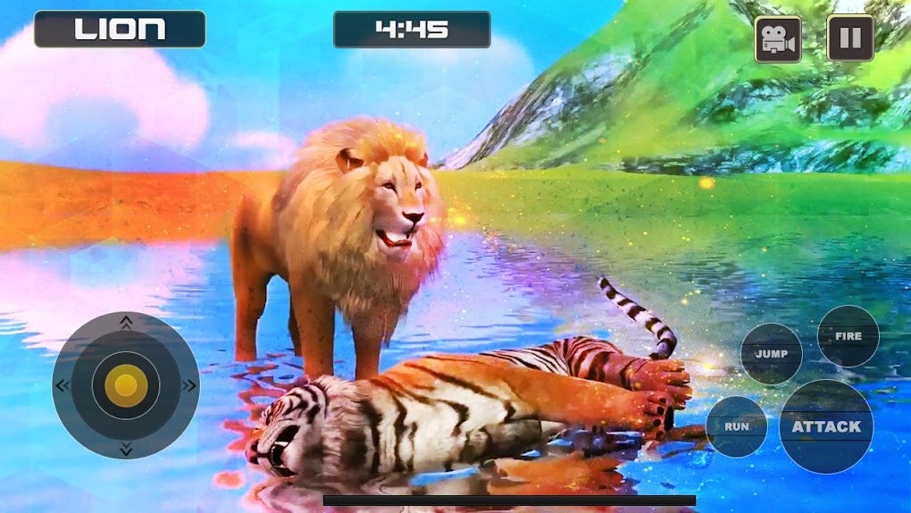 Lion Vs Tiger Wild Animal Simulator Game APK for Android - Download