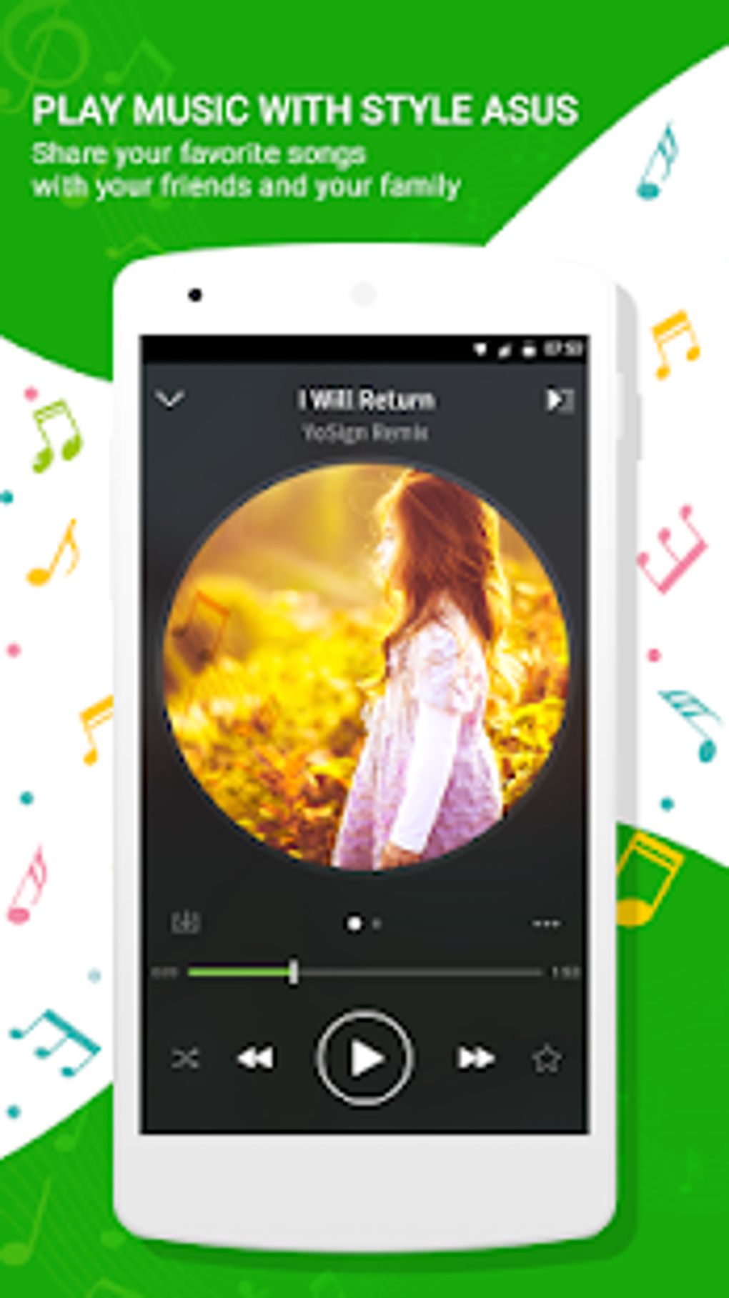 Music player for asus zenui для Android — Скачать