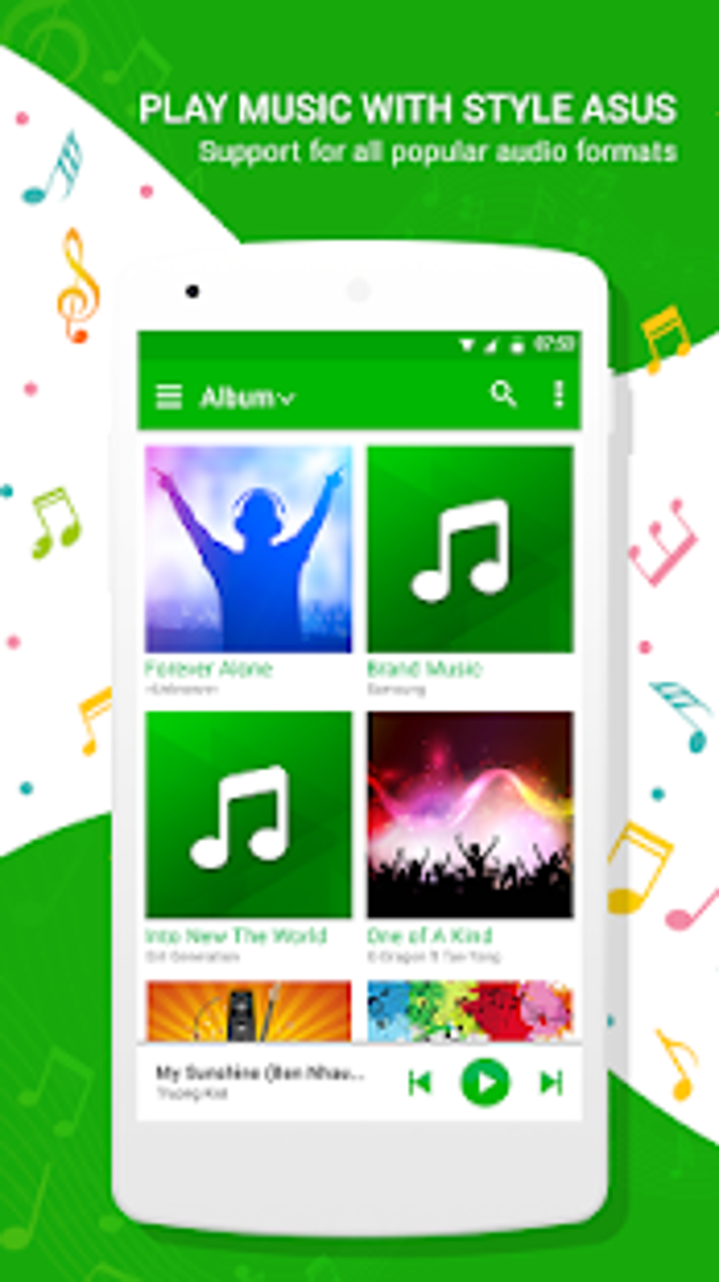 Music player for asus zenui для Android — Скачать