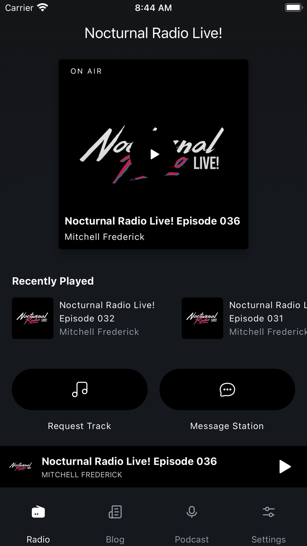 Nocturnal Radio Live For IPhone Download