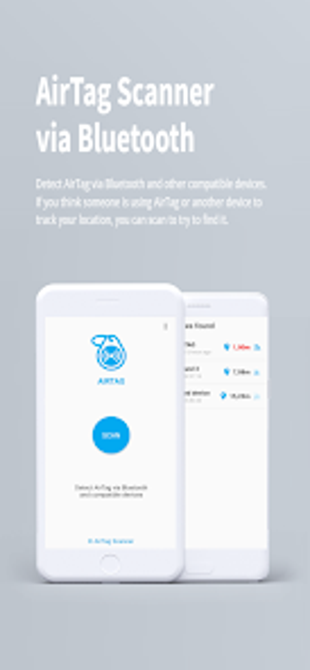 Android I in AirTag Scanner Bluetooth BLE ndir Android I in AirTag Scanner Bluetooth BLE ndir