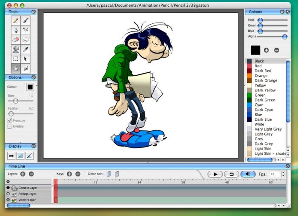 2d animation software mac