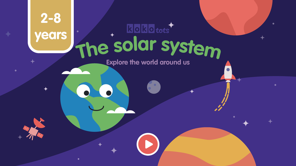 Solar System for kids - Space لنظام iPhone - تنزيل