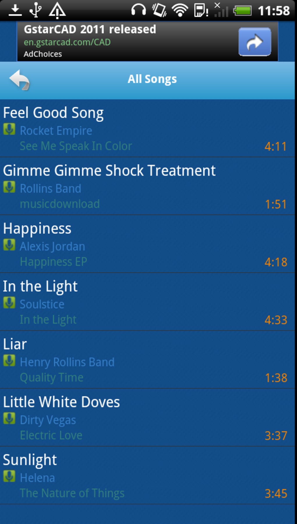 Descarga de música para Android - Descargar