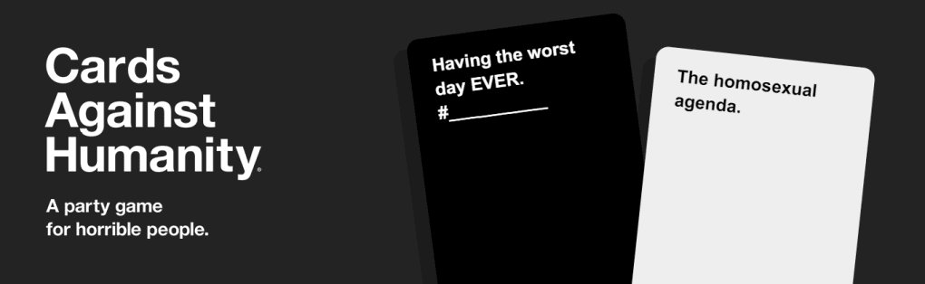 Cards against humanity on roblox?