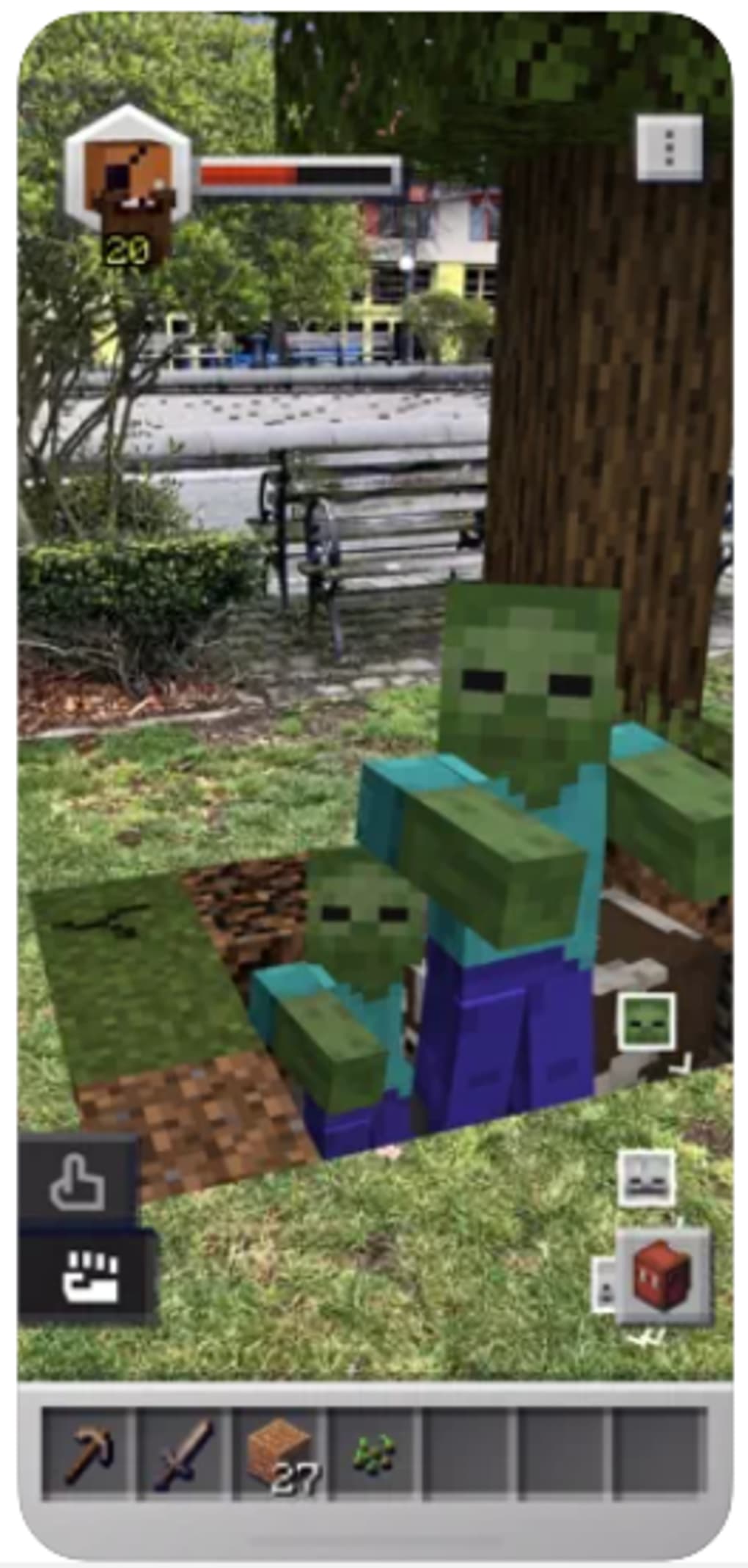 Apps do iPhone: Minecraft Earth