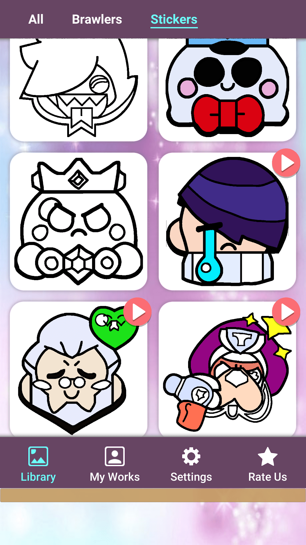 Brawl Stars Pins : Stickers fo for Android - Download