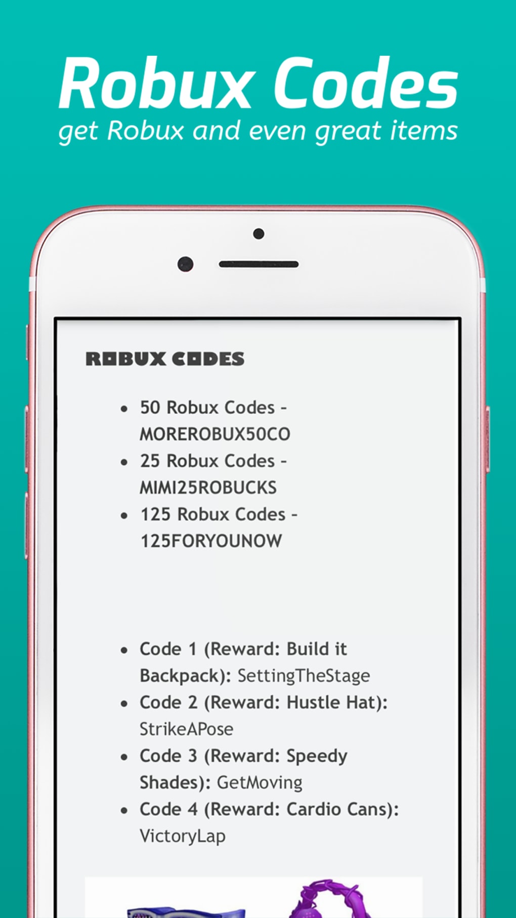 Skins Robux Codes for Roblox for iPhone - Download