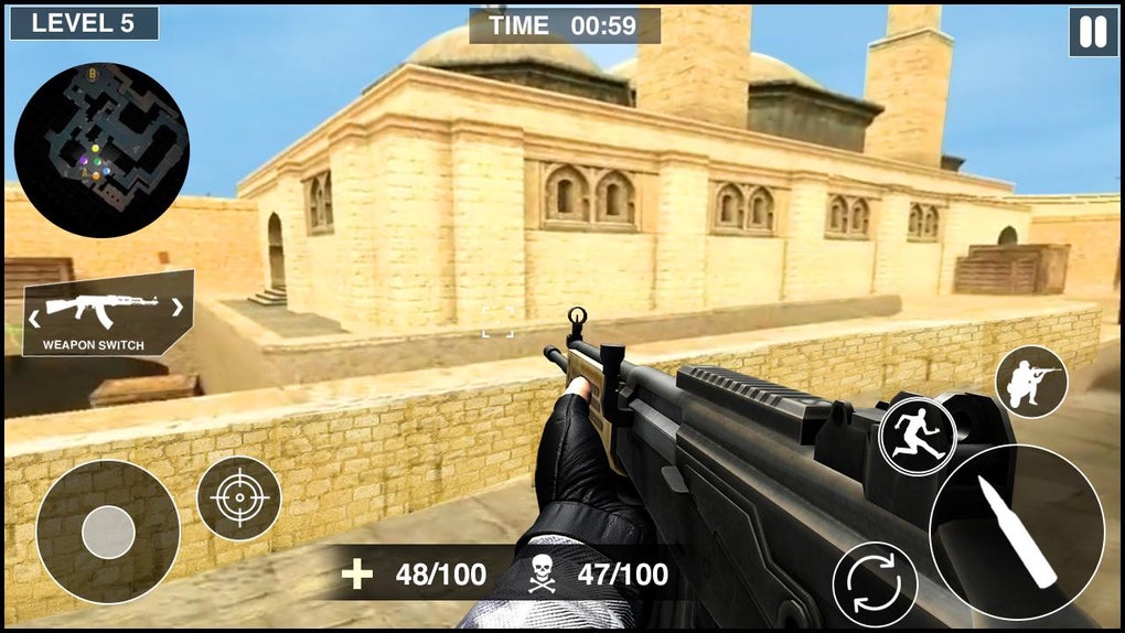 Counter Critical Strike CS: Army Special Force FPS Ver. 4.0 MOD