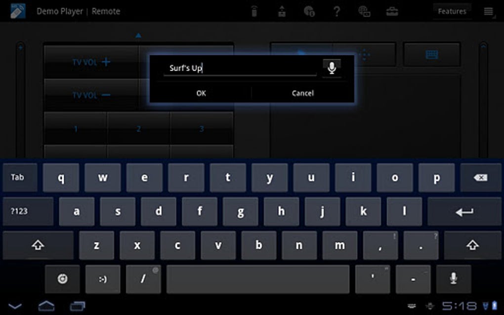 Media Remote for Tablet para Android - Descargar