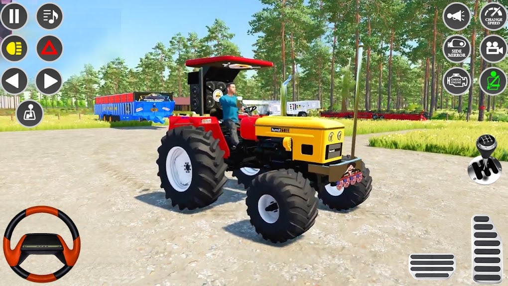 Jogos de agricultura de trator nos EUA 3d versão móvel andróide